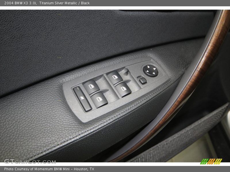 Titanium Silver Metallic / Black 2004 BMW X3 3.0i