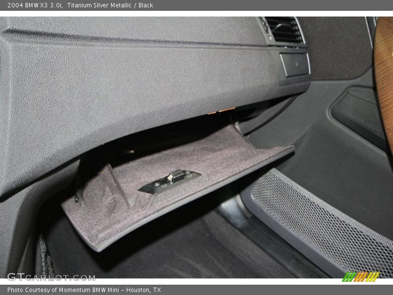 Titanium Silver Metallic / Black 2004 BMW X3 3.0i