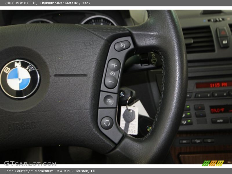 Controls of 2004 X3 3.0i