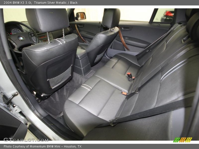 Rear Seat of 2004 X3 3.0i