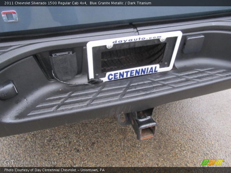 Blue Granite Metallic / Dark Titanium 2011 Chevrolet Silverado 1500 Regular Cab 4x4