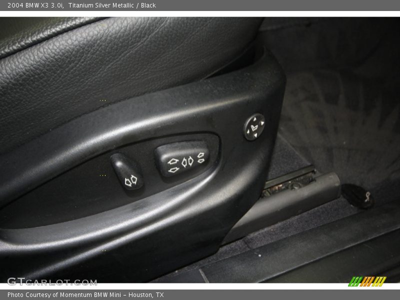 Titanium Silver Metallic / Black 2004 BMW X3 3.0i