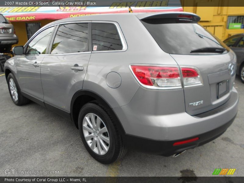 Galaxy Gray Mica / Black 2007 Mazda CX-9 Sport