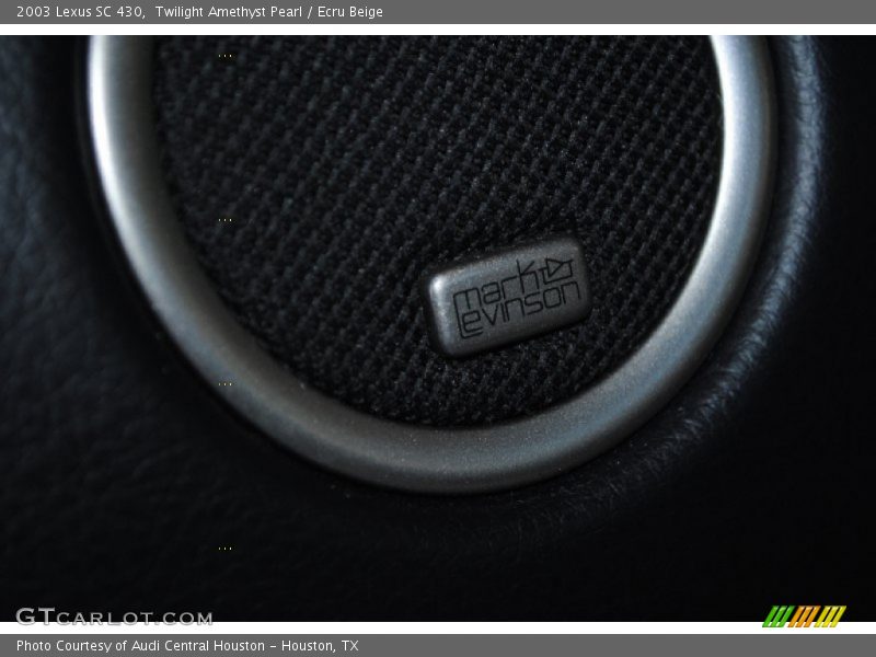 Twilight Amethyst Pearl / Ecru Beige 2003 Lexus SC 430