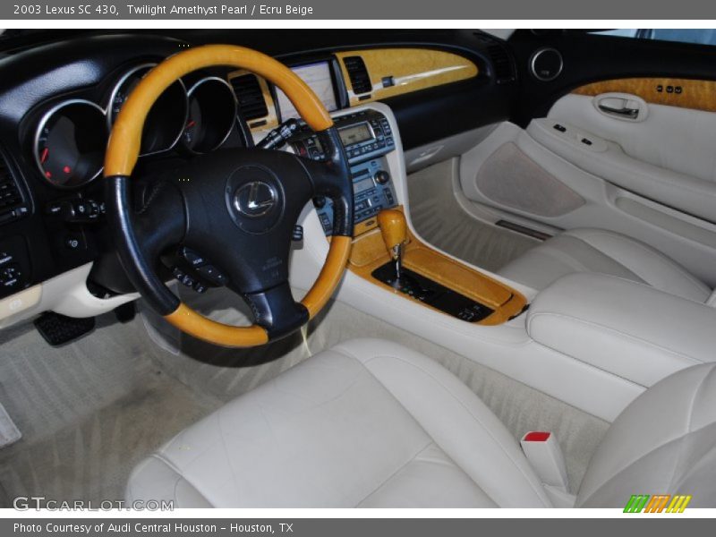  2003 SC 430 Ecru Beige Interior