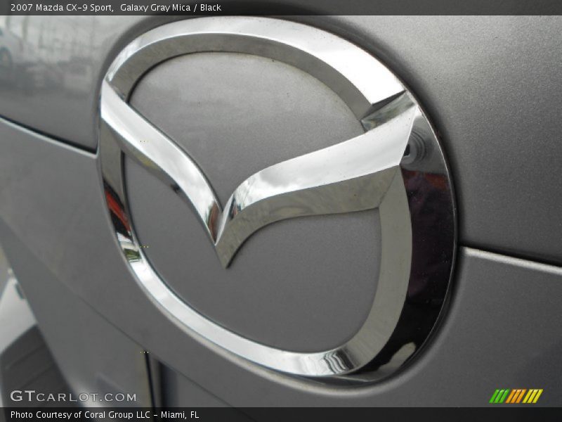 Galaxy Gray Mica / Black 2007 Mazda CX-9 Sport