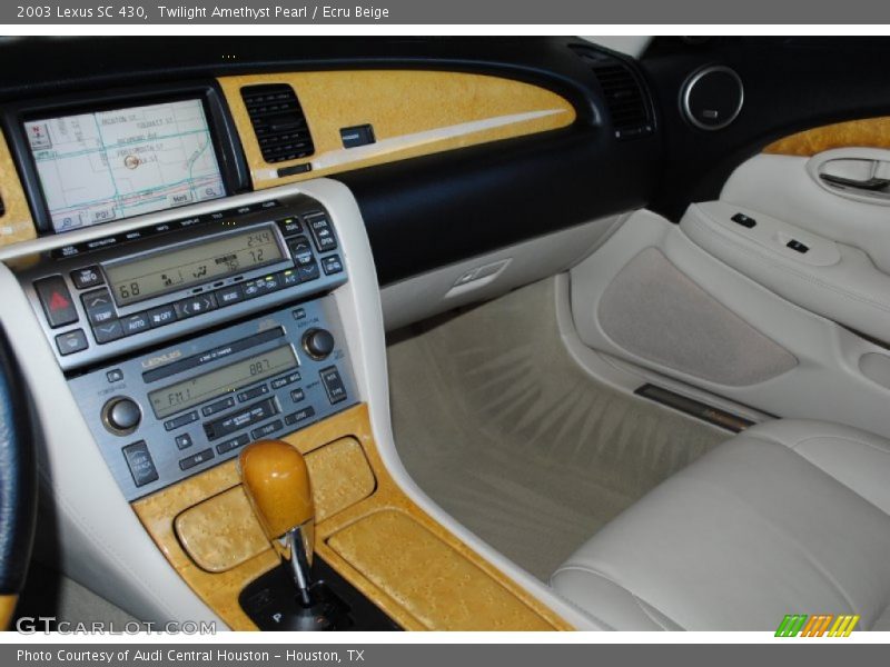 Dashboard of 2003 SC 430