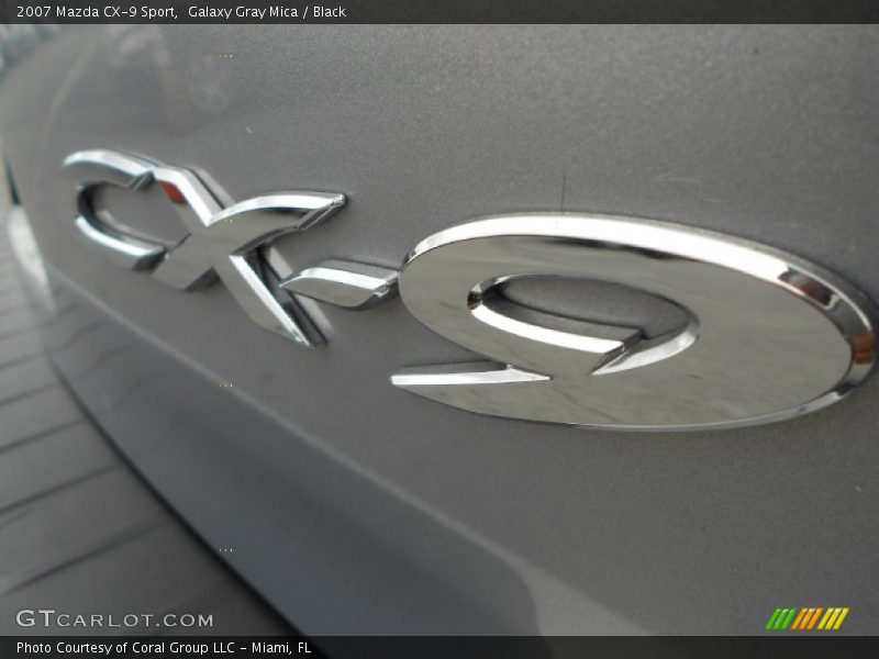 Galaxy Gray Mica / Black 2007 Mazda CX-9 Sport