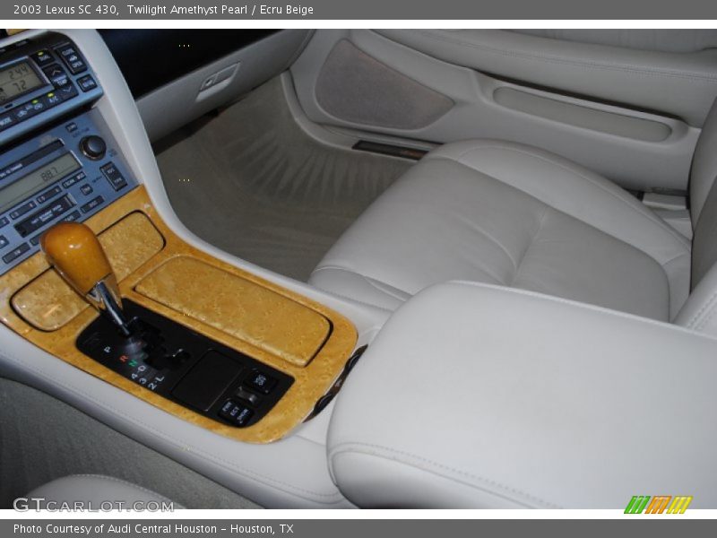 Twilight Amethyst Pearl / Ecru Beige 2003 Lexus SC 430