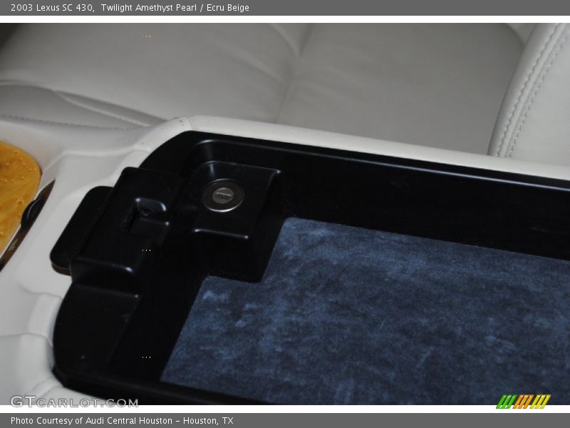 Twilight Amethyst Pearl / Ecru Beige 2003 Lexus SC 430