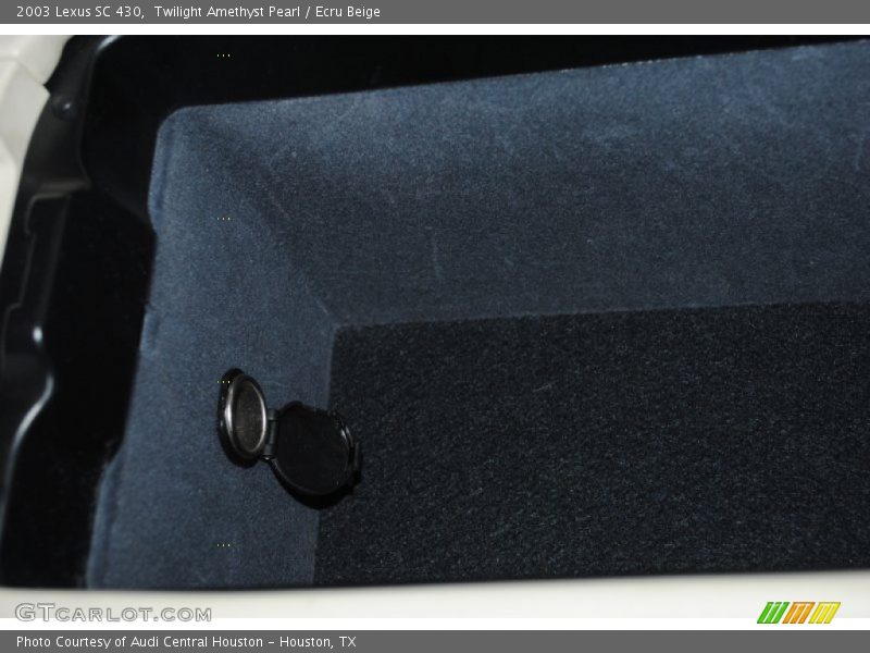Twilight Amethyst Pearl / Ecru Beige 2003 Lexus SC 430