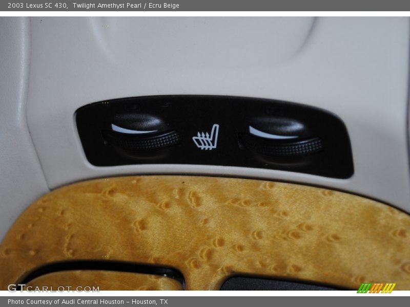 Twilight Amethyst Pearl / Ecru Beige 2003 Lexus SC 430