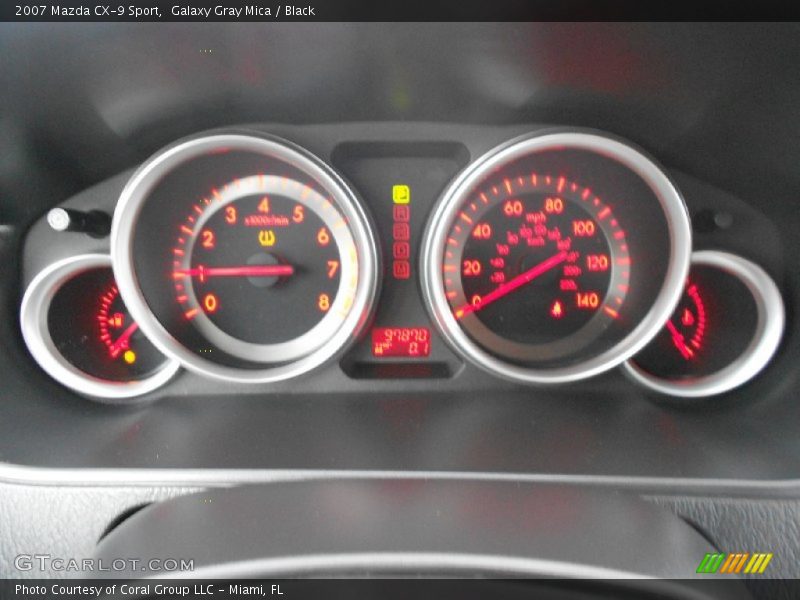 Galaxy Gray Mica / Black 2007 Mazda CX-9 Sport