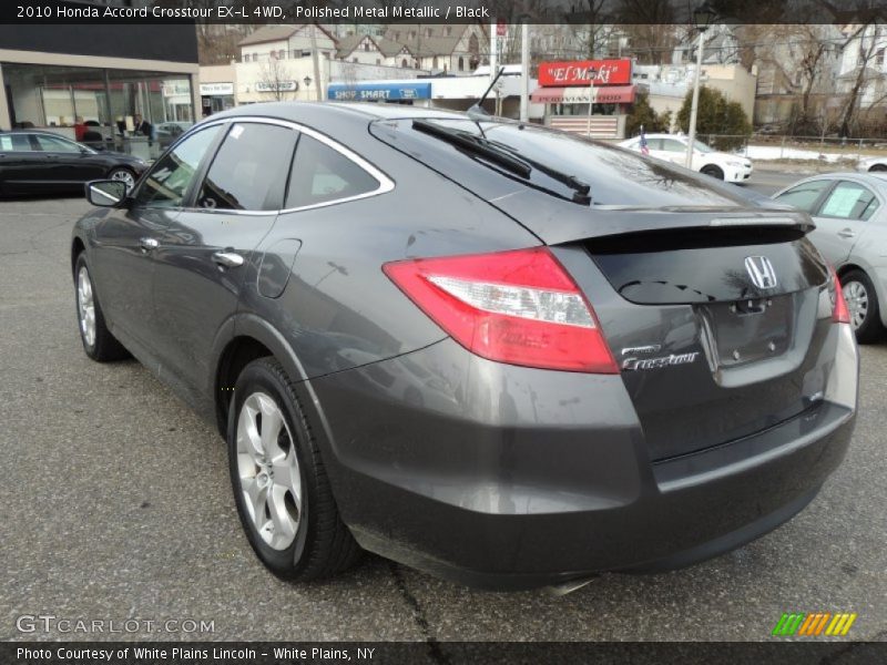 Polished Metal Metallic / Black 2010 Honda Accord Crosstour EX-L 4WD