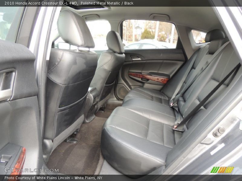 Rear Seat of 2010 Accord Crosstour EX-L 4WD