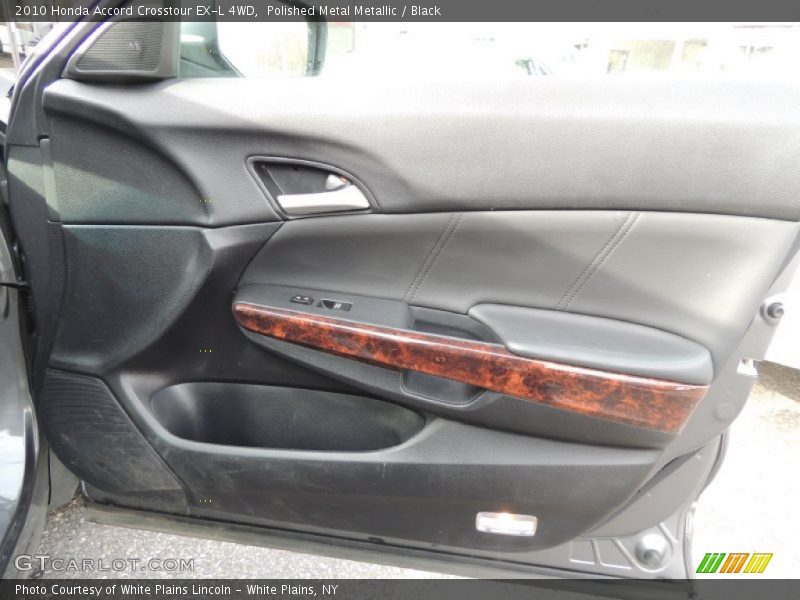 Polished Metal Metallic / Black 2010 Honda Accord Crosstour EX-L 4WD
