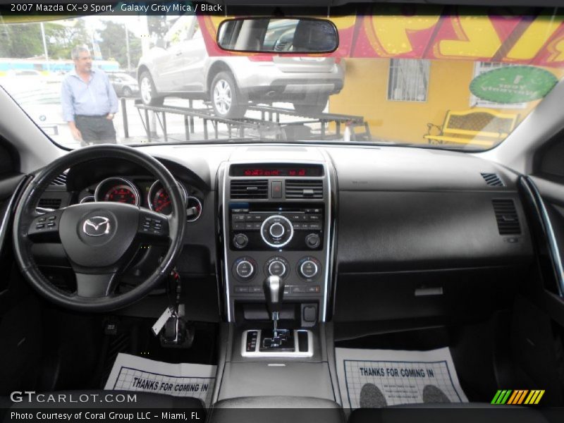 Galaxy Gray Mica / Black 2007 Mazda CX-9 Sport