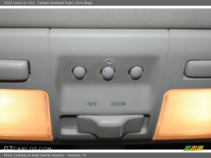 Twilight Amethyst Pearl / Ecru Beige 2003 Lexus SC 430