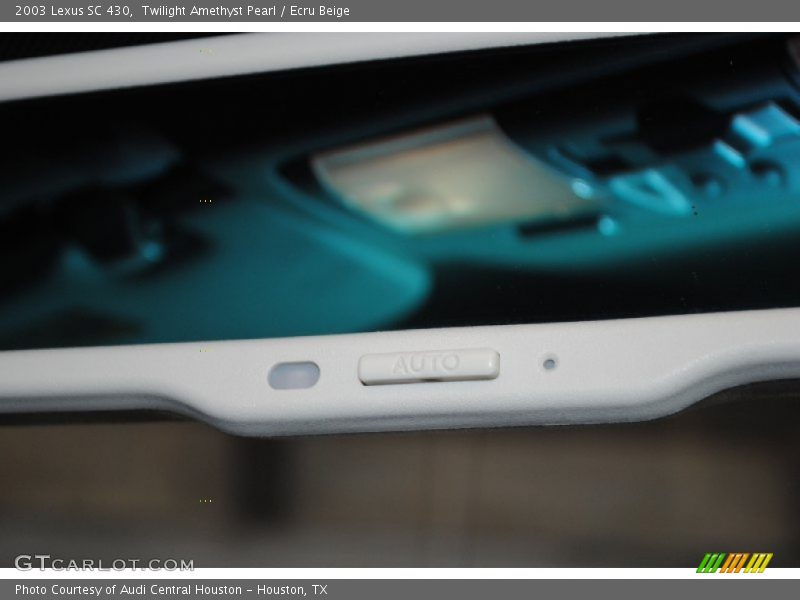 Twilight Amethyst Pearl / Ecru Beige 2003 Lexus SC 430