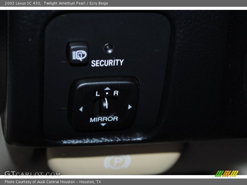 Twilight Amethyst Pearl / Ecru Beige 2003 Lexus SC 430