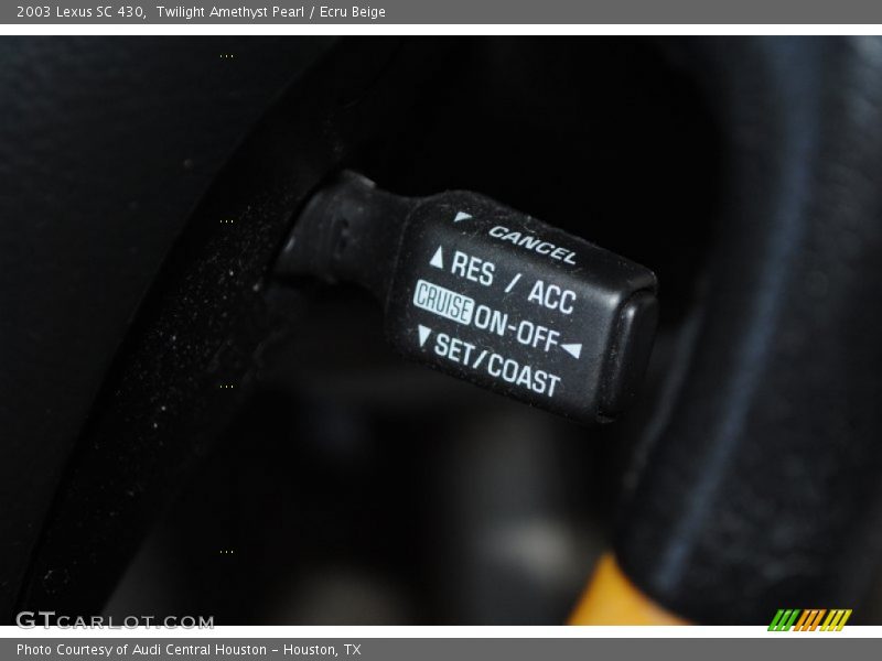 Twilight Amethyst Pearl / Ecru Beige 2003 Lexus SC 430