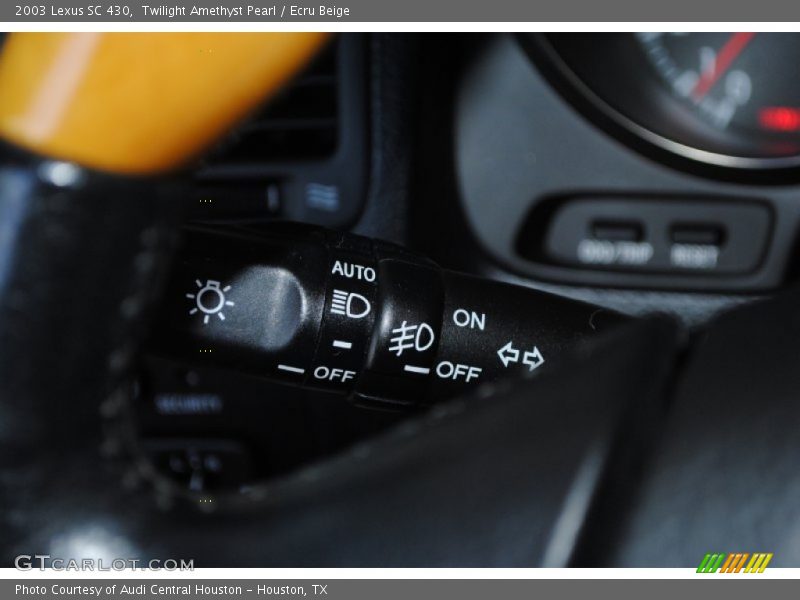 Twilight Amethyst Pearl / Ecru Beige 2003 Lexus SC 430