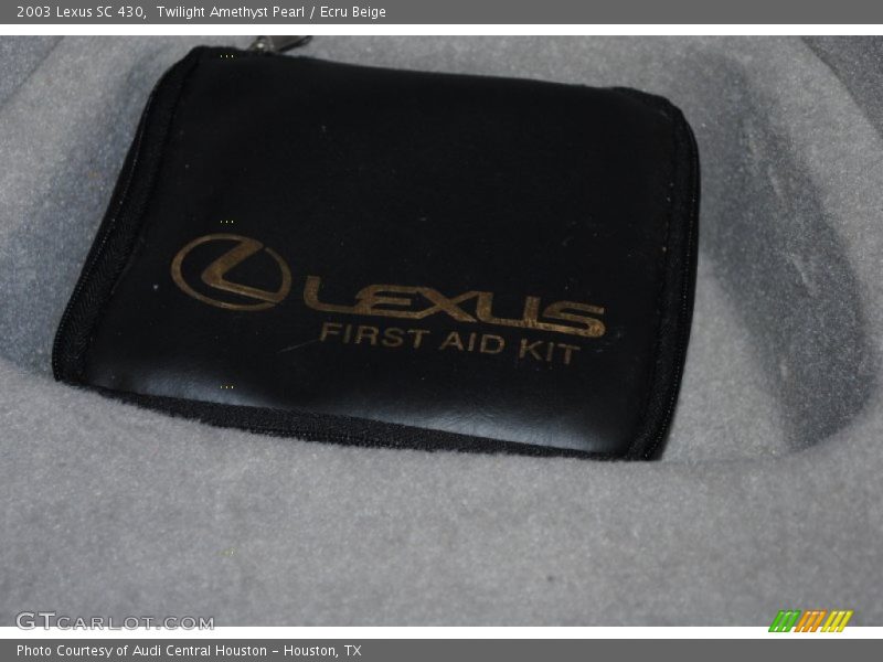 Twilight Amethyst Pearl / Ecru Beige 2003 Lexus SC 430