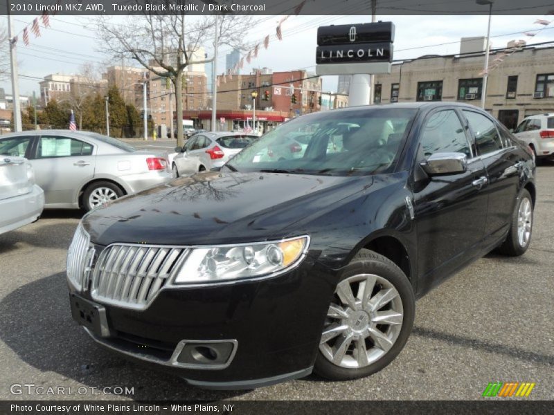 Tuxedo Black Metallic / Dark Charcoal 2010 Lincoln MKZ AWD