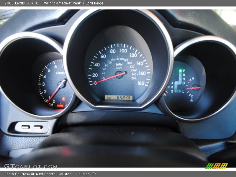  2003 SC 430 430 Gauges