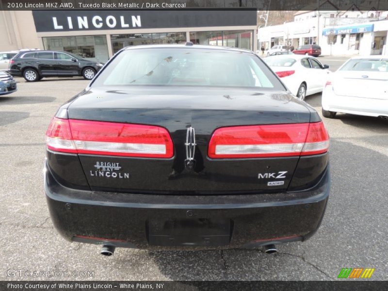 Tuxedo Black Metallic / Dark Charcoal 2010 Lincoln MKZ AWD