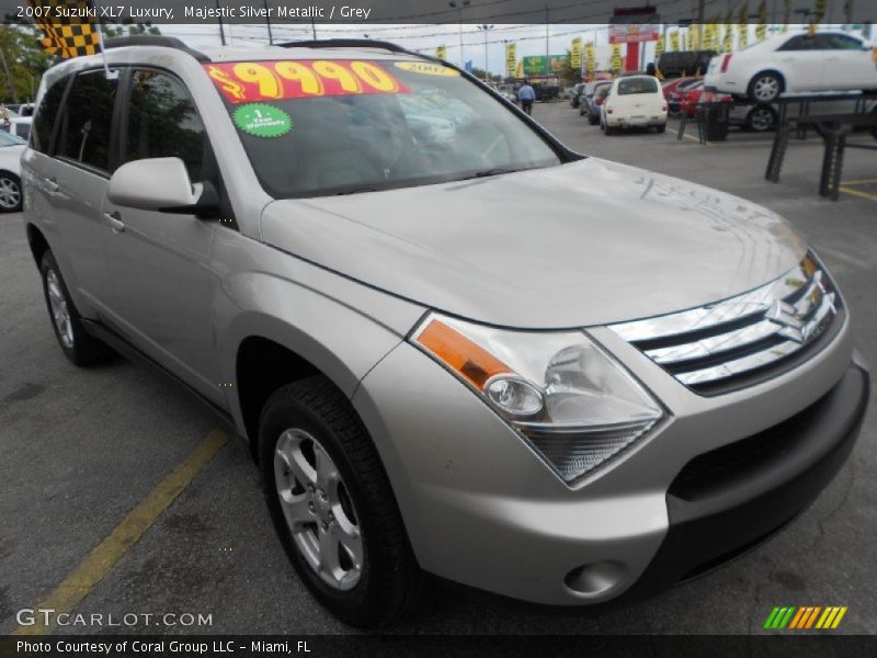 Majestic Silver Metallic / Grey 2007 Suzuki XL7 Luxury