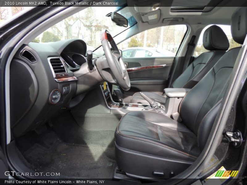 Tuxedo Black Metallic / Dark Charcoal 2010 Lincoln MKZ AWD