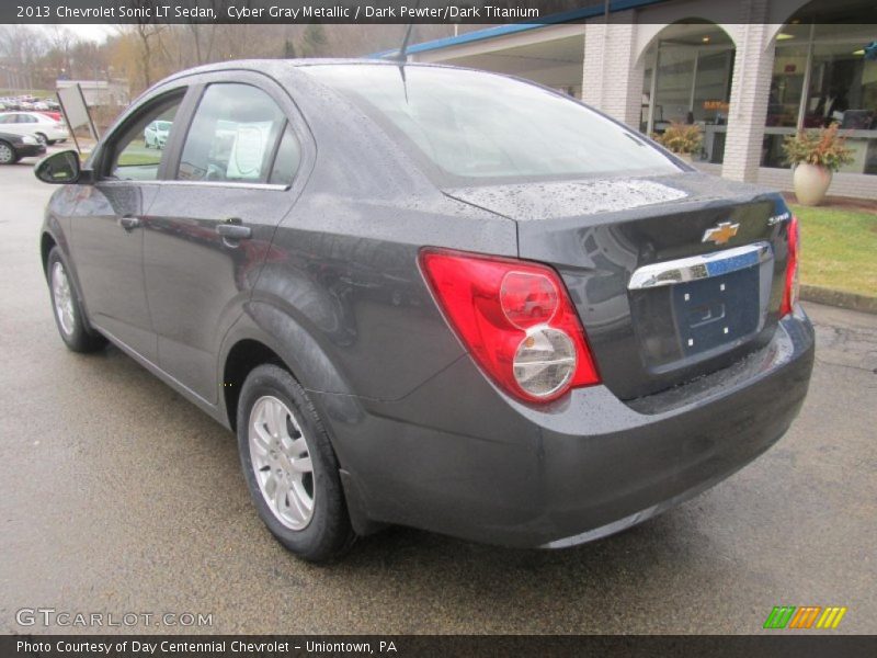 Cyber Gray Metallic / Dark Pewter/Dark Titanium 2013 Chevrolet Sonic LT Sedan