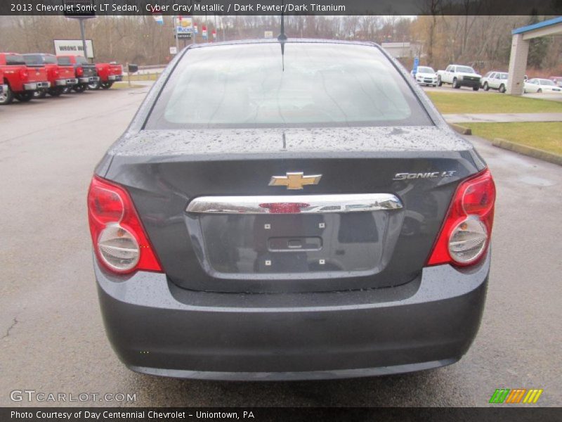 Cyber Gray Metallic / Dark Pewter/Dark Titanium 2013 Chevrolet Sonic LT Sedan
