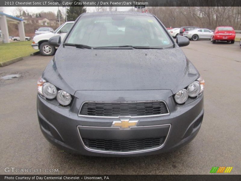 Cyber Gray Metallic / Dark Pewter/Dark Titanium 2013 Chevrolet Sonic LT Sedan