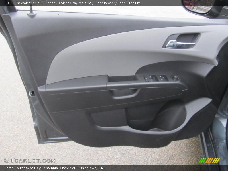 Cyber Gray Metallic / Dark Pewter/Dark Titanium 2013 Chevrolet Sonic LT Sedan