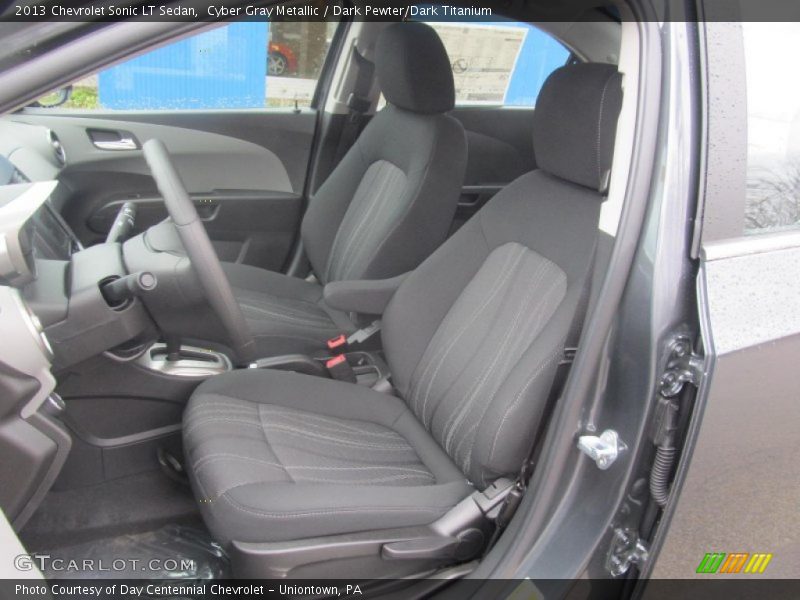 Front Seat of 2013 Sonic LT Sedan