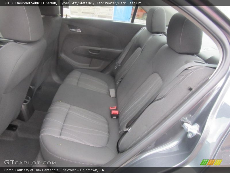 Rear Seat of 2013 Sonic LT Sedan