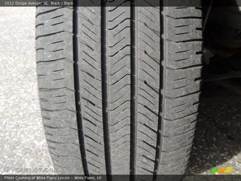 Black / Black 2012 Dodge Avenger SE