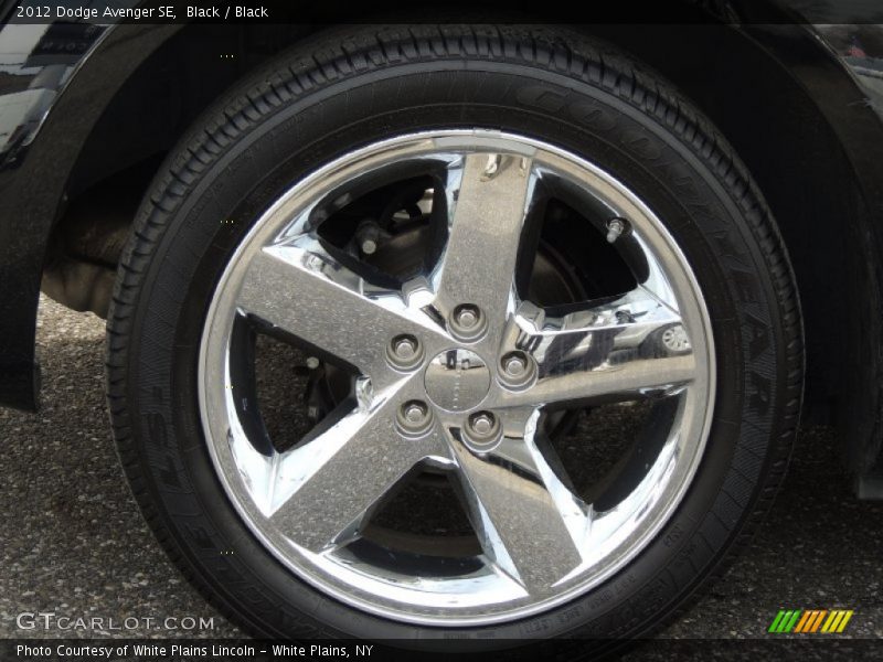 Black / Black 2012 Dodge Avenger SE