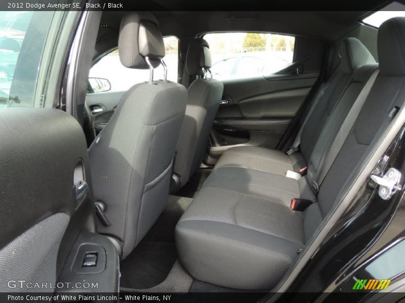 Black / Black 2012 Dodge Avenger SE