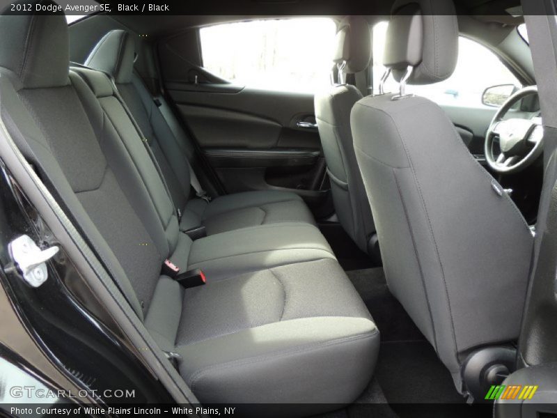 Black / Black 2012 Dodge Avenger SE