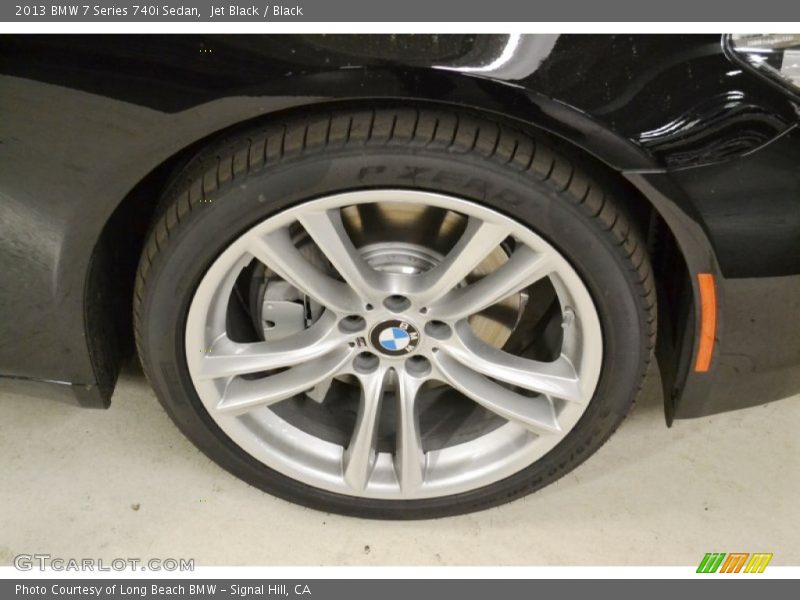 Jet Black / Black 2013 BMW 7 Series 740i Sedan