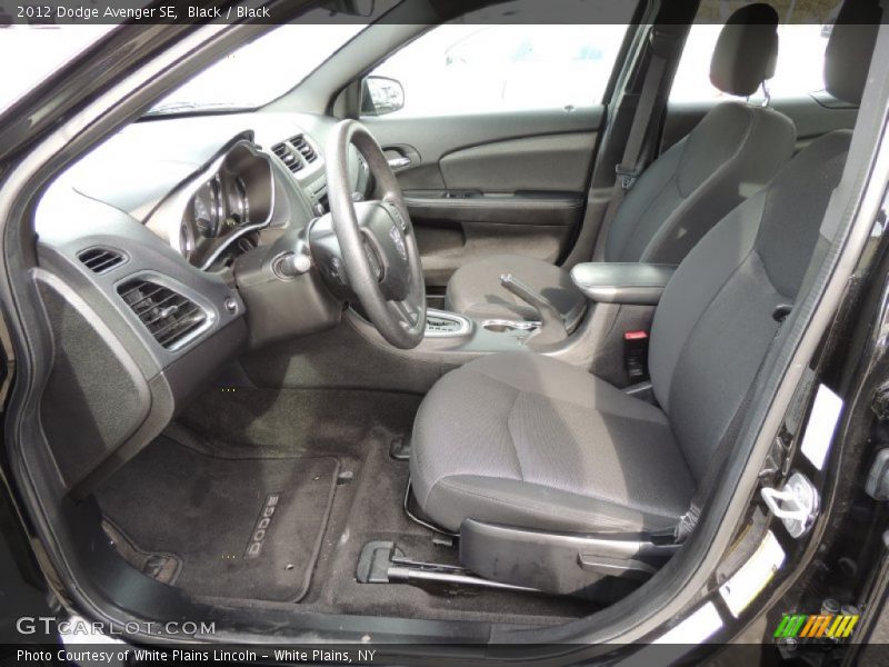 Black / Black 2012 Dodge Avenger SE