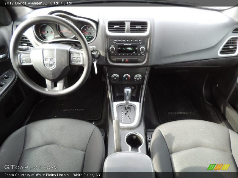 Black / Black 2012 Dodge Avenger SE