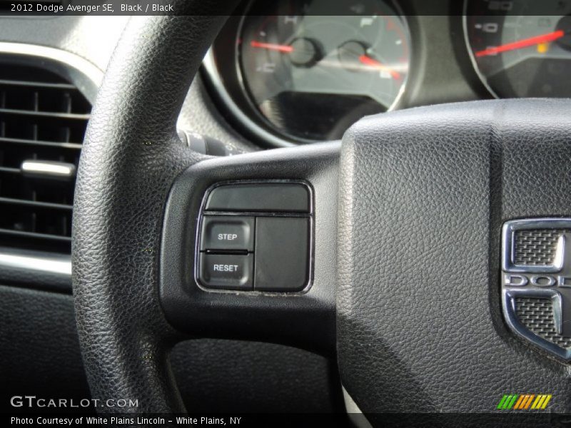 Black / Black 2012 Dodge Avenger SE