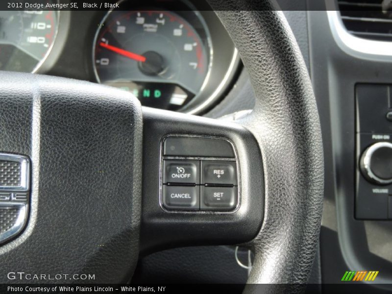 Black / Black 2012 Dodge Avenger SE