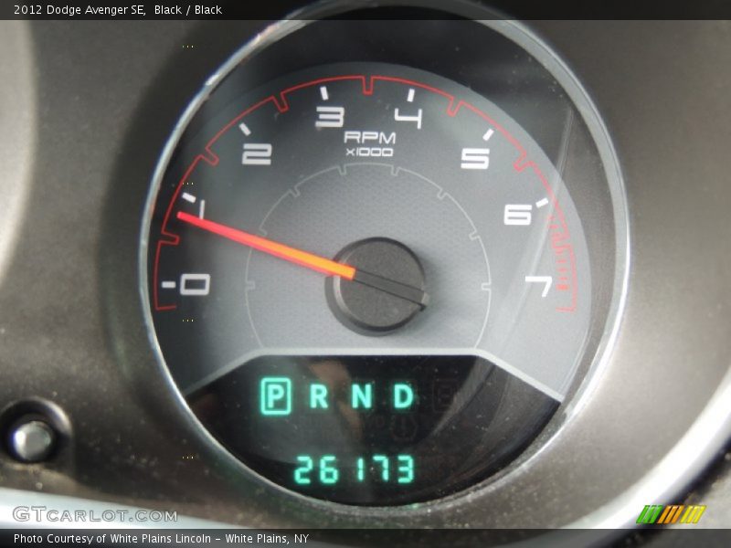 Black / Black 2012 Dodge Avenger SE
