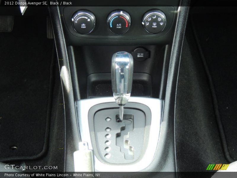 Black / Black 2012 Dodge Avenger SE