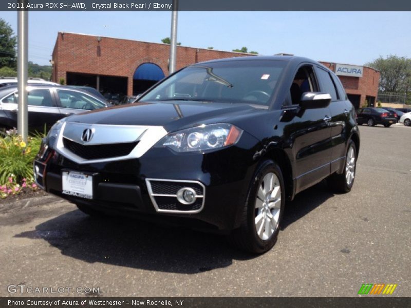 Crystal Black Pearl / Ebony 2011 Acura RDX SH-AWD
